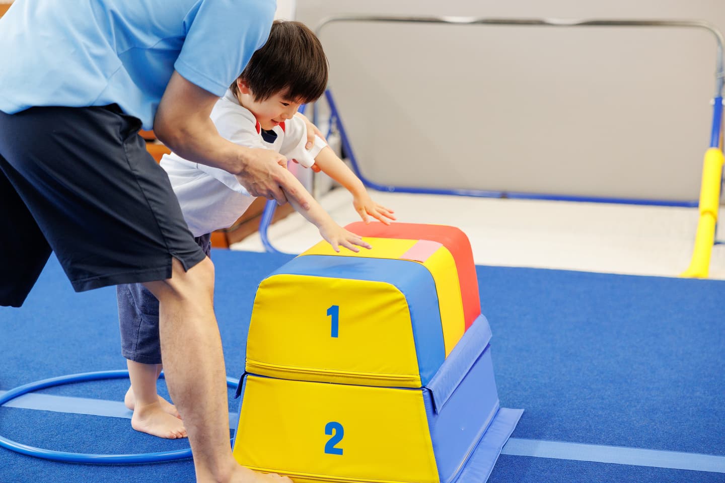 跳び箱もできるようになります！桑園運動教室Kids Active Club